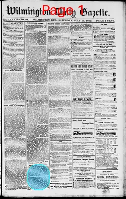 Page thumbnail for Wilmington Daily Gazette