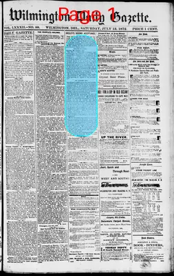 Page thumbnail for Wilmington Daily Gazette