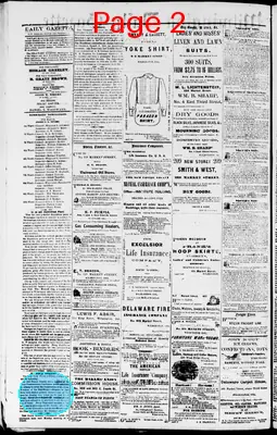 Page thumbnail for Wilmington Daily Gazette