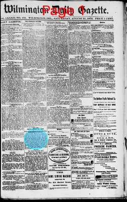 Page thumbnail for Wilmington Daily Gazette