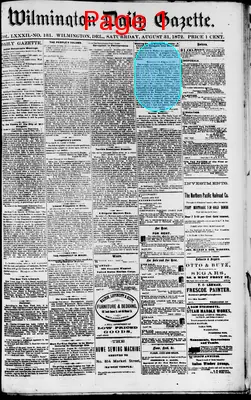Page thumbnail for Wilmington Daily Gazette