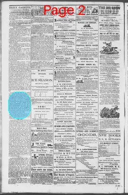 Page thumbnail for Wilmington Daily Gazette
