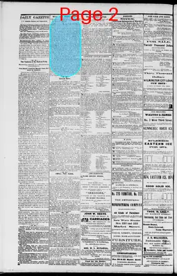 Page thumbnail for Wilmington Daily Gazette