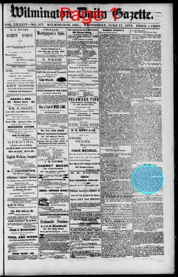 Page thumbnail for Wilmington Daily Gazette