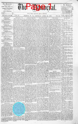 Page thumbnail for The Democrat