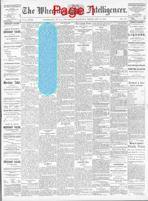 Page thumbnail for The Wheeling Daily Intelligencer