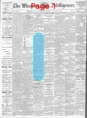 Page thumbnail for The Wheeling Daily Intelligencer