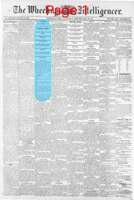 Page thumbnail for The Wheeling Daily Intelligencer
