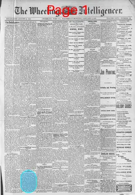Page thumbnail for The Wheeling Daily Intelligencer
