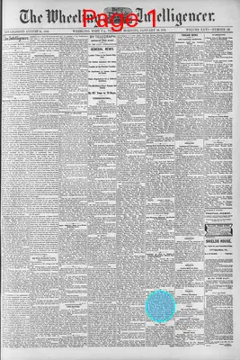 Page thumbnail for The Wheeling Daily Intelligencer
