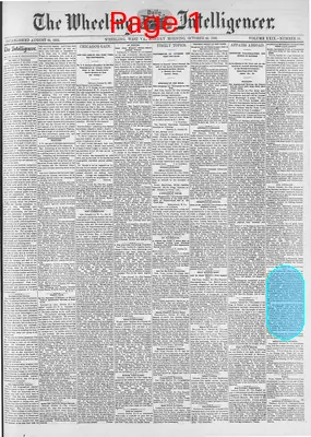 Page thumbnail for The Wheeling Daily Intelligencer