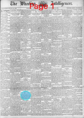 Page thumbnail for The Wheeling Daily Intelligencer