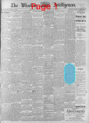 Page thumbnail for The Wheeling Daily Intelligencer