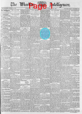 Page thumbnail for The Wheeling Daily Intelligencer