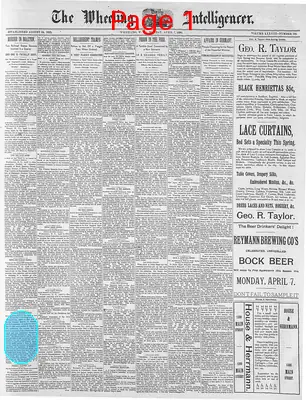 Page thumbnail for The Wheeling Daily Intelligencer