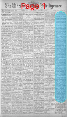 Page thumbnail for The Wheeling Daily Intelligencer