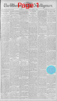 Page thumbnail for The Wheeling Daily Intelligencer