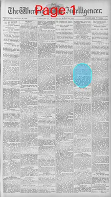 Page thumbnail for The Wheeling Daily Intelligencer