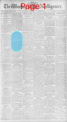 Page thumbnail for The Wheeling Daily Intelligencer