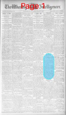 Page thumbnail for The Wheeling Daily Intelligencer