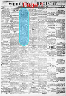 Page thumbnail for The Wheeling Daily Register