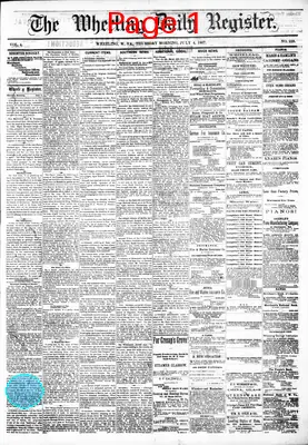 Page thumbnail for The Wheeling Daily Register