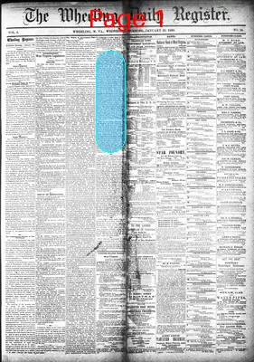 Page thumbnail for The Wheeling Daily Register