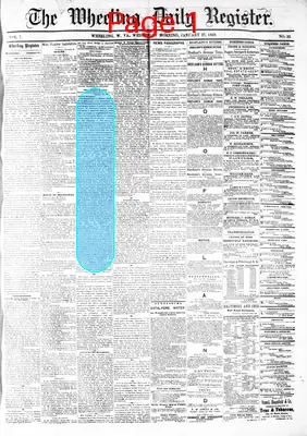 Page thumbnail for The Wheeling Daily Register