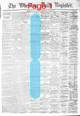 Page thumbnail for The Wheeling Daily Register