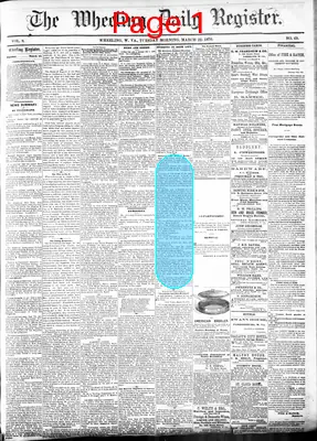 Page thumbnail for The Wheeling Daily Register