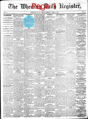Page thumbnail for The Wheeling Daily Register