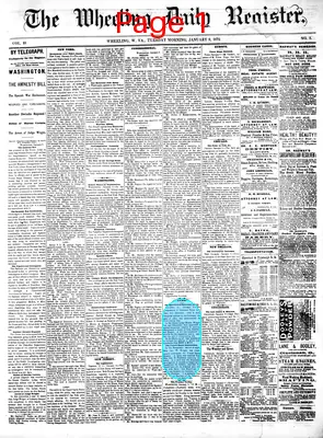 Page thumbnail for The Wheeling Daily Register