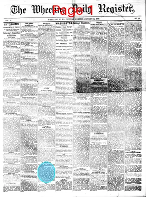 Page thumbnail for The Wheeling Daily Register