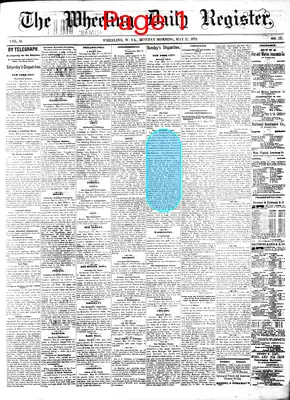 Page thumbnail for The Wheeling Daily Register