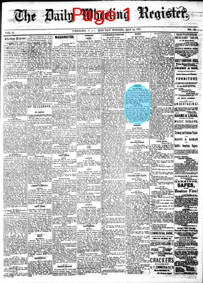 Page thumbnail for The Wheeling Daily Register