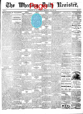 Page thumbnail for The Wheeling Daily Register
