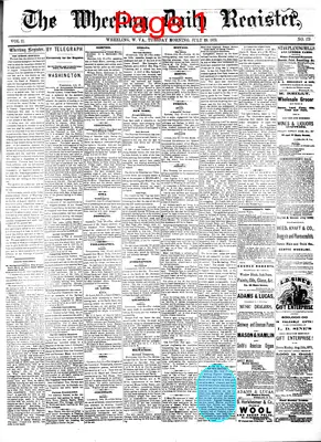 Page thumbnail for The Wheeling Daily Register