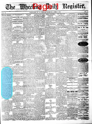 Page thumbnail for The Wheeling Daily Register