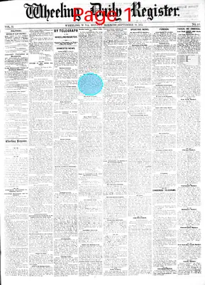 Page thumbnail for The Wheeling Daily Register
