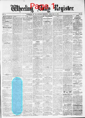 Page thumbnail for The Wheeling Daily Register