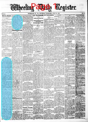 Page thumbnail for The Wheeling Daily Register