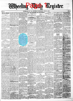 Page thumbnail for The Wheeling Daily Register