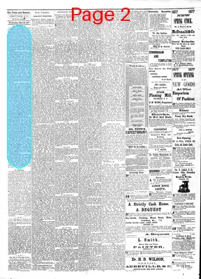 Page thumbnail for The Abbeville Press And Banner