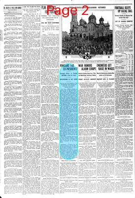 Page thumbnail for The Abbeville Press And Banner