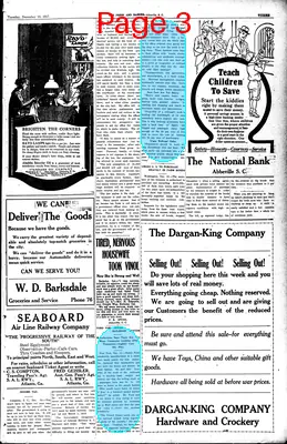 Page thumbnail for The Abbeville Press And Banner