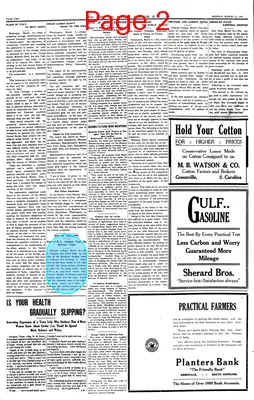 Page thumbnail for The Abbeville Press And Banner