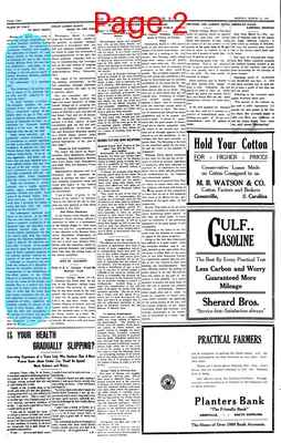 Page thumbnail for The Abbeville Press And Banner