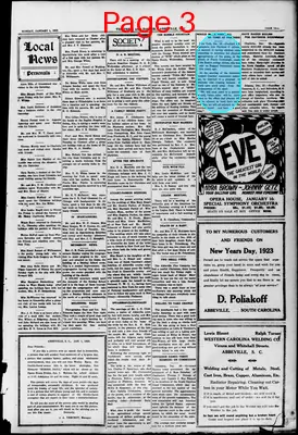 Page thumbnail for The Abbeville Press And Banner