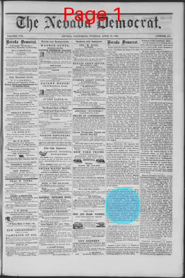 Page thumbnail for The Nevada Democrat
