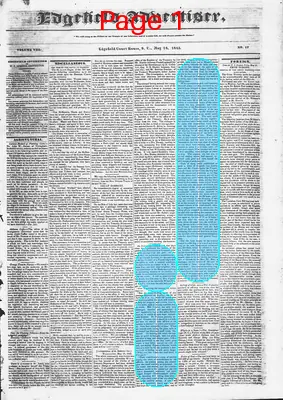 Page thumbnail for Edgefield Advertiser